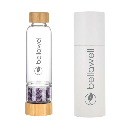 Crystal Elixir Infused Gem Water Bottle - Bellawell Health